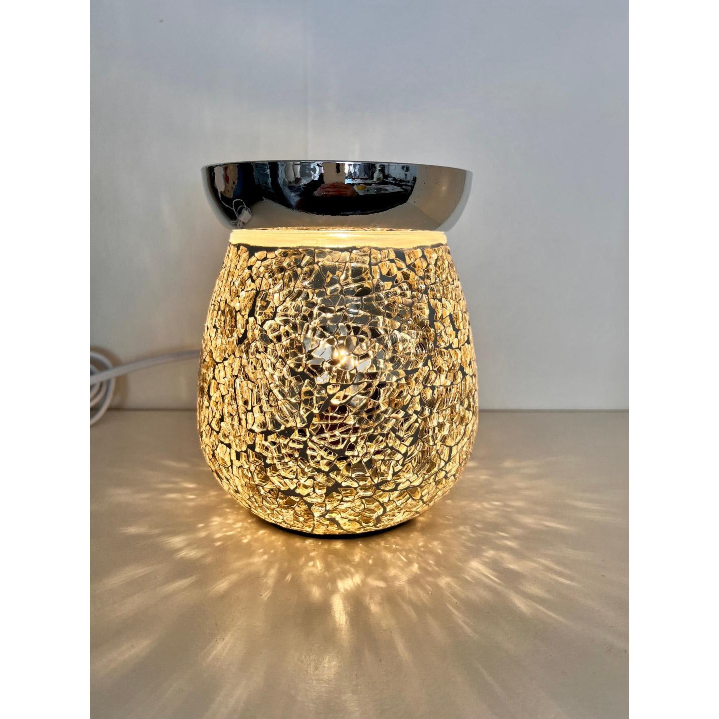 Champaign Crackle Electric Wax Burner