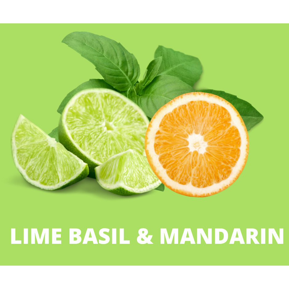 Lime Basil & Mandarin Snap Bar