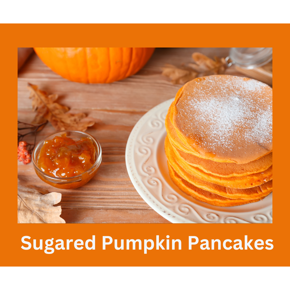 Sugared Pumpkin Pancakes Snap Bar